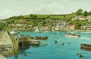 Looe: The harbour, Looe, Cornwall