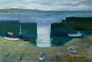 Pender: Harbour, Low Tide, Mousehole