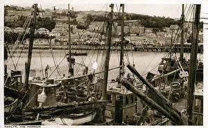 Penzance: The Harbour, Newlyn, Cornwall