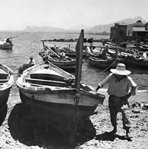 Palermo: Harbour of Palermo, 1930s