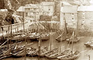 Polperro: The Harbour, Polperro early 1900's