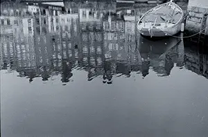 Honfleur: Harbour reflections