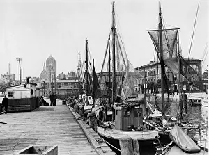 Cutter: Harbour of Stralsund, 1937