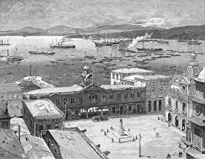 Valparaiso: HARBOUR IN VALPARAISO