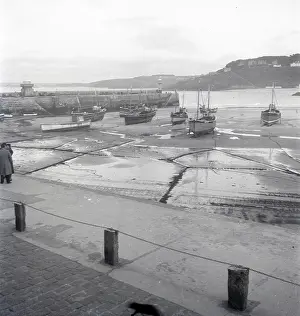 Studies: The harbour viewed from the Wharf, St Ives, Cornwall