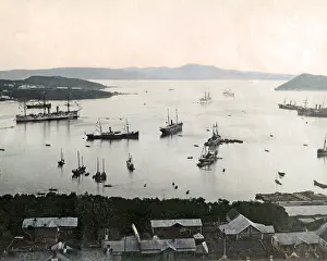 Vladivostock: The harbour of Vladivostok