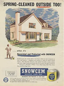 2426: hardware adverts - advert, illus, colour, snowcem