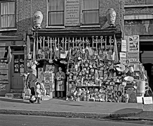 Shopkeeper: Hardware shop in Islington, London