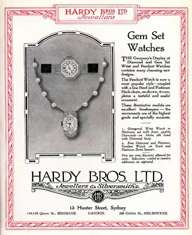 Moire: Hardy Bros Advertisement