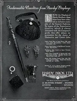 Moire: Hardy Bros Advertisement