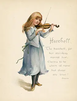 Personified: Harebell - Language of Flowers