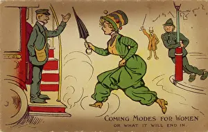Daring: HAREM PANTS/POSTCARD