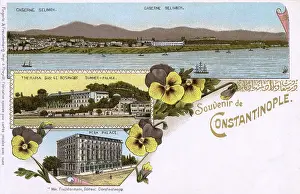 Fruchtermann: Harem, Selimiye, Summer Palace at Tarabya, Pera Palace Hotel