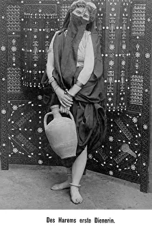 Veiled: Harem servant, 1902