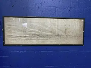 Shipbuilders: Harland and Wolff, scale profile drawing of ship