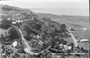 Harlech: Harlech from the Castle