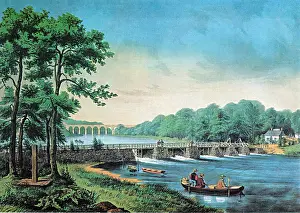 Borough: Harlem River, New York, 19th Century