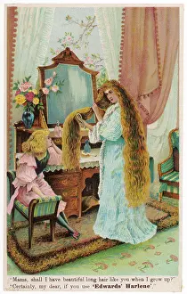 Brushing: HARLENE FOR LONG HAIR