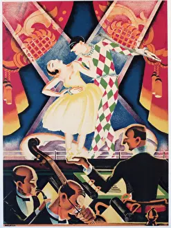 Columbine: Harlequin and Columbine, with orchestra