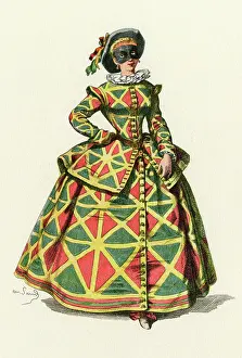 Dellarte: Harlequin - Female 1862