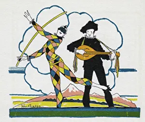Scaramouche: Harlequin and Scaramouche