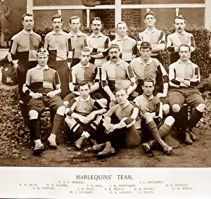 Harlequins: Harlequins Rugby Team in the 1890s