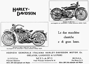 Davidson: Harley-Davidson Advert