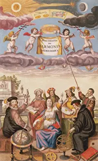 Phases: Harmonia Macrocosmica, Frontispiece, 1660