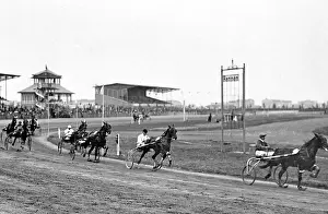 Regina: Harness racing in Mariendorf, 1915