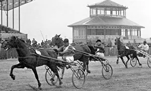 Marienfelde: Harness racing in Mariendorf, 1916