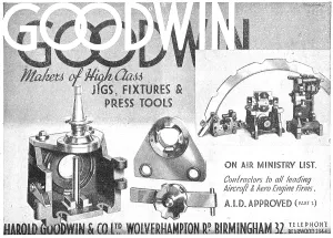 Jigs: Harold Goodwin Jigs, Fixtures & Press Tools