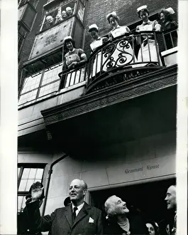 Premiership: Harold Macmillan, British Prime Minister, leaving hospital