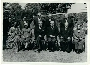 Diefenbaker: Harold Macmillan with Commonwealth leaders, London