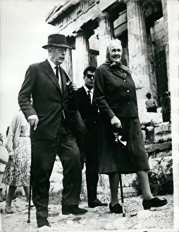 Haversack: Harold Macmillan on holiday, Acropolis, Athens, Greece