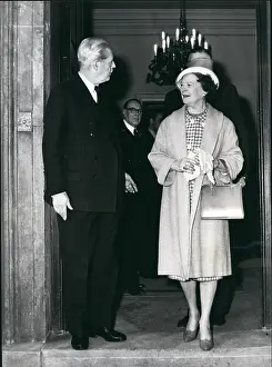 Lunches: Harold Macmillan and Mrs Pearson of Canada