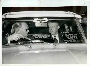 Hennessey: Harold Macmillan opens Motor Show in Ford Anglia