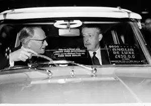Hennessy: Harold Macmillan opens Motor Show in Ford Anglia