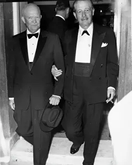 34th: Harold Macmillan and President Eisenhower, London