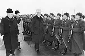 Macmillan: Harold Macmillan on a state visit to Soviet Russia