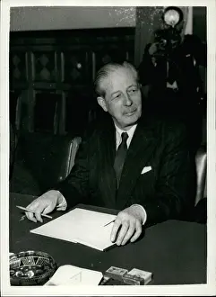 Macmillans: Harold Macmillan during talks in the Kremlin, Moscow