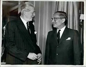Lunches: Harold Macmillan and U Thant, London