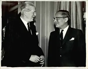 Lunches: Harold Macmillan and U Thant, London