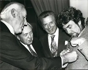 Delfont: Harold Wilson, Bernard Delfont, Albert Finney, London