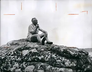 Scilly: Harold Wilson on holiday in the Scilly Isles