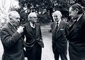 Peart: Harold Wilson, Michael Foot, Fred Peart, Anthony Crosland