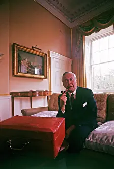 Briefcase: Harold Wilson with red budget briefcase