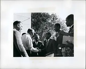 Trend: Harold Wilson on visit to Rhodesia