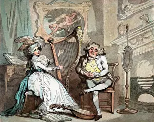 Charms: HARPIST AND HUSBAND