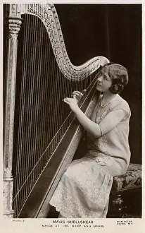 Plucking: Harpist - Mavis Shellshear