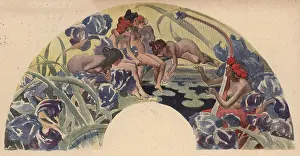 Balluriau: Harpist In A Pond